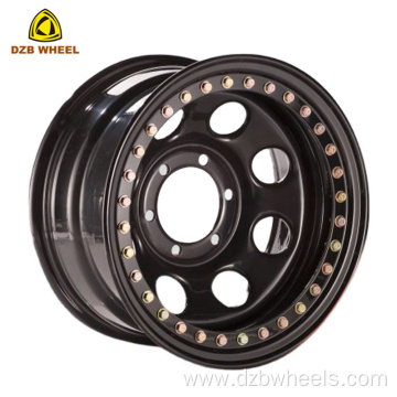 6 hole 6x139.7 beadlock wheels chrome spoke wheels